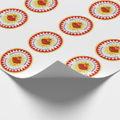 イエスの最も神聖なハート ラッピングペーパー (角)