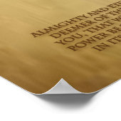 イエスの最も貴重な血の少し ポスター (角)