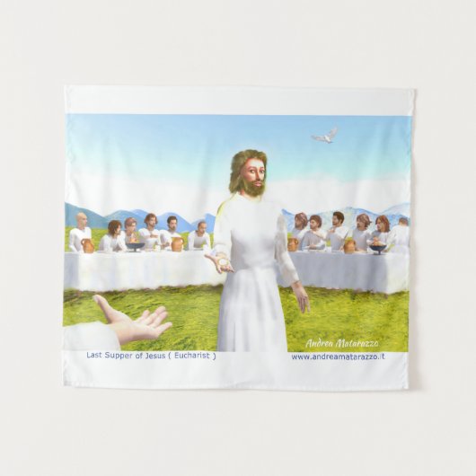 イエスの最後の晩餐 タペストリー (正面(横))