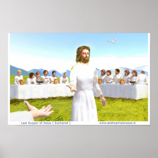 イエスの最後の晩餐 ポスター (正面)
