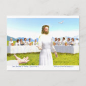 イエスの最後の晩餐 ポストカード (正面)