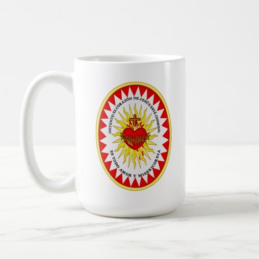 イエスの最聖心 コーヒーマグカップ (左)
