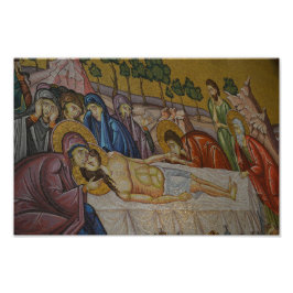 イエスの珍しい絵画写真 フォトプリント           