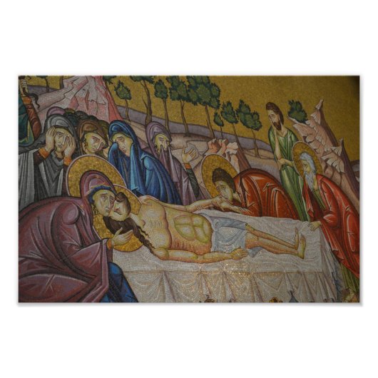 イエスの珍しい絵画写真 フォトプリント            (正面)