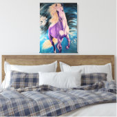 イエスの白馬の啓示19:11 キャンバスプリント (インサイチュ (寝室))