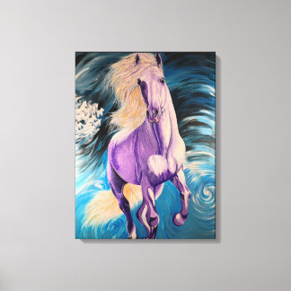 イエスの白馬の啓示19:11 キャンバスプリント