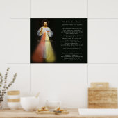 イエスの神の慈悲。 ポスター (キッチン)