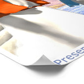 イエスの神殿でのプレゼンテーション ポスター (角)