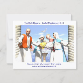 イエスの神殿でのプレゼンテーション ポストカード