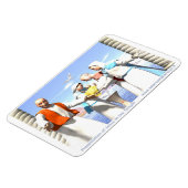 イエスの神殿でのプレゼンテーション マグネット (左側)