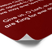 イエスの神聖な名前の小さな人 ポスター (角)