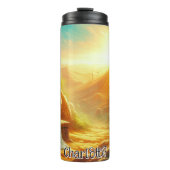 イエスの空の墓と十字架 タンブラー (正面)