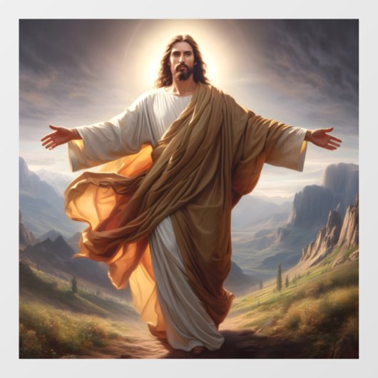 イエスの窓にしがみつく ウィンドウサイン (シート)