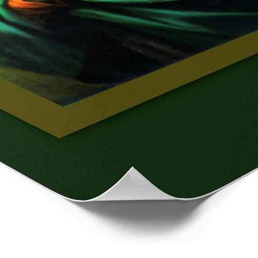 イエスの聖なるハートとマリアの汚れなきハート ポスター (角)