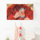 イエスの聖なるハート1911 - Jozef Mehoffer 横断幕 (インサイチュ)