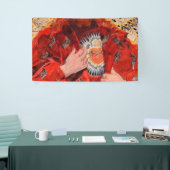 イエスの聖なるハート1911 - Jozef Mehoffer 横断幕 (トレードショー)