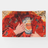 イエスの聖なるハート1911 - Jozef Mehoffer 横断幕 (横)