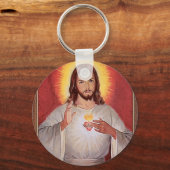 イエスの聖なるハート キーホルダー (正面)