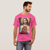 イエスの聖なるハート Tシャツ (正面フル)