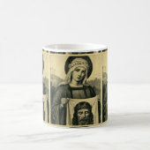イエスの聖なる顔 コーヒーマグカップ (中央)