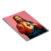 イエスの聖心の美術肖像画 ノートブック (右側)