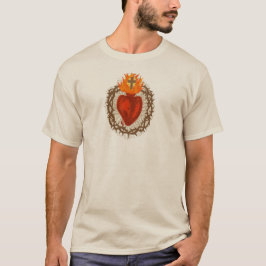 イエスの聖心メンズTシャツ Tシャツ
