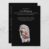 イエスの葬儀記念発表 招待状 (正面/裏面)