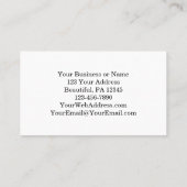 イエスの言葉、私はいつもあなたと一緒にいる、フローラ 名刺 (裏面)