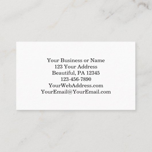 イエスの言葉、私はいつもあなたと一緒にいる、フローラ 名刺 (裏面)