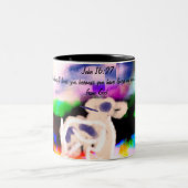 イエスの計画 ツートーンマグカップ (中央)