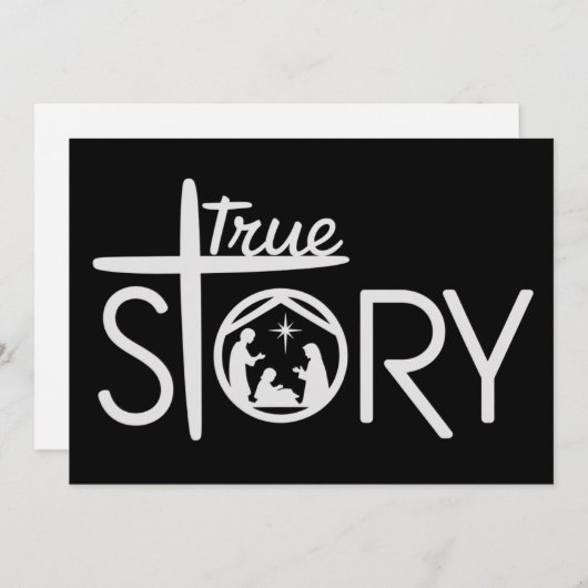 イエスの誕生の真実 クリスマス 聖誕生 Xmas (正面/裏面)