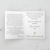 イエスの誕生日カード シーズンカード (内部)