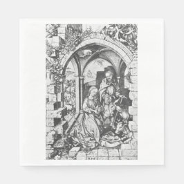 イエスの誕生（Martin Schongauer著） スタンダードランチョンナプキン