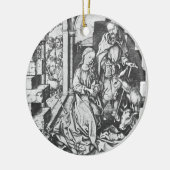 イエスの誕生（Martin Schongauer著） セラミックオーナメント (左)