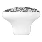 イエスの誕生（Martin Schongauer著） セラミックノブ (側面)