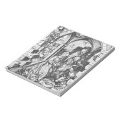 イエスの誕生（Martin Schongauer著） ノートパッド (回転)