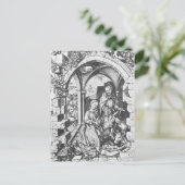 イエスの誕生（Martin Schongauer著） ポストカード (スタンド正面)