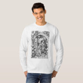 イエスの誕生(Martin Schongauer著) Tシャツ (正面フル)