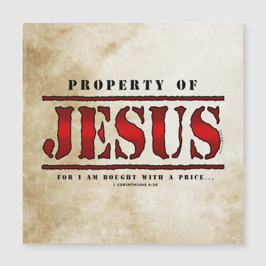 イエスの財産 (正面)