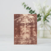 イエスの顔トリノのシュラウドで閉じる ポストカード (スタンド正面)