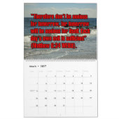 イエスの12か月の聖書の言葉 カレンダー (3月 2027)