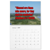 イエスの12か月の聖書の言葉 カレンダー (1月 2027)