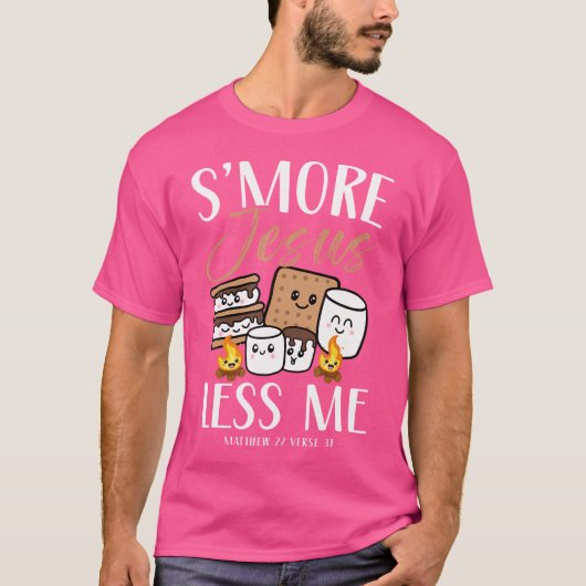 イエスのMore Of Jesus Less Me Christian Camper Church  Tシャツ (正面)