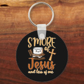 イエスのMore Of Jesus Less Of Me Christian Camper Camp キーホルダー (正面)
