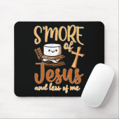 イエスのMore Of Jesus Less Of Me Christian Camper Camp マウスパッド (マウス)