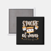 イエスのMore Of Jesus Less Of Me Christian Camper Camp マグネット (正面/裏面)