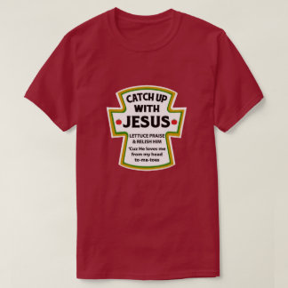 イエスのTシャツに追いつく Tシャツ