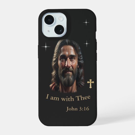 イエスはあなたと共にいます iPhone 15ケース (裏面)