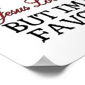 イエスはあなたを愛していお気に入りのる ポスター (角)