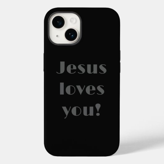 イエスはあなたを愛しています!Case-Mate iPhoneケース Case-Mate iPhoneケース (裏面)